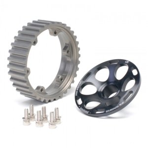 Honda Civic Cam Gears - Skunk2 Racing - Pro Series Black Series Adjustable, 6-Bolt - Black - `99-`00
